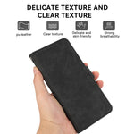 ABEEL For Samsung Galaxy S23+ Leather Case RFID Blocking Wallet Phone Cover Side Magnetic Clasp