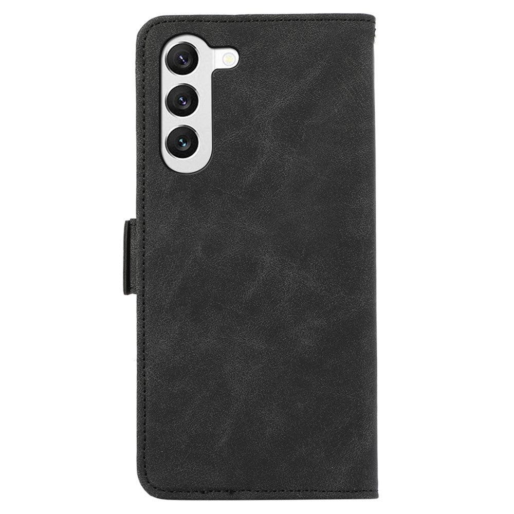 ABEEL For Samsung Galaxy S23+ Leather Case RFID Blocking Wallet Phone Cover Side Magnetic Clasp