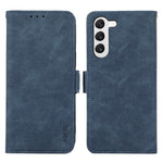 ABEEL For Samsung Galaxy S23+ Leather Case RFID Blocking Wallet Phone Cover Side Magnetic Clasp