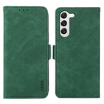ABEEL For Samsung Galaxy S23+ Leather Case RFID Blocking Wallet Phone Cover Side Magnetic Clasp