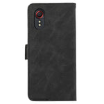 ABEEL For Samsung Galaxy Xcover 5 Case RFID Blocking Leather Phone Cover with Side Magnetic Clasp