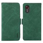 ABEEL For Samsung Galaxy Xcover 5 Case RFID Blocking Leather Phone Cover with Side Magnetic Clasp