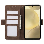 ABEEL Anti-Drop Cover for Samsung Galaxy S23 Side Magnetic Clasp RFID Blocking Leather Case