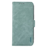 ABEEL For Samsung Galaxy S22 Ultra 5G Phone Case PU Leather Protective Cover RFID Blocking Stand