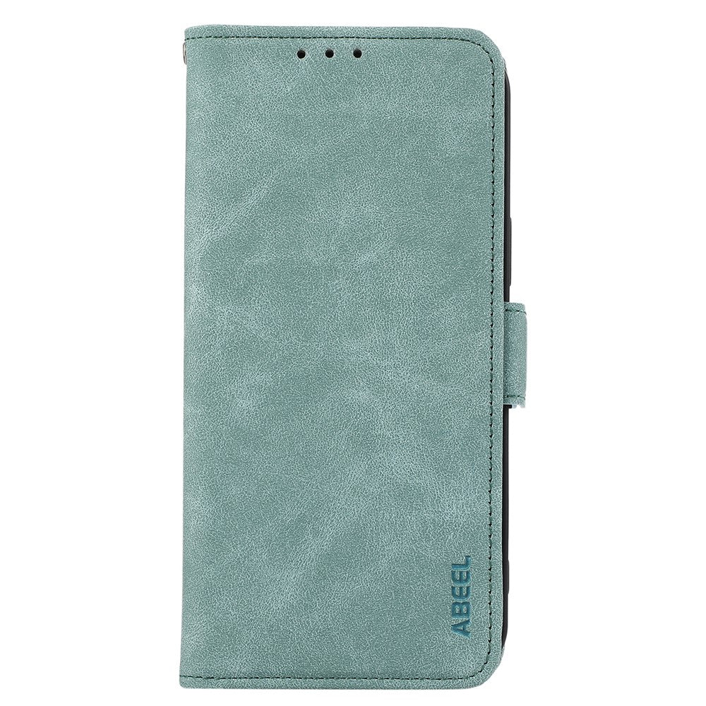 ABEEL For Samsung Galaxy S22 Ultra 5G Phone Case PU Leather Protective Cover RFID Blocking Stand