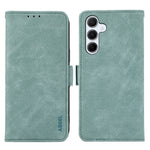 ABEEL Telefoncover til Samsung Galaxy S25 / S24 Wallet PU-læder RFID-blokerende flip telefonstativskal