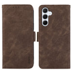 ABEEL Telefoncover til Samsung Galaxy S25 / S24 Wallet PU-læder RFID-blokerende flip telefonstativskal