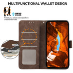 ABEEL For Samsung Galaxy A52 4G / 5G / A52s 5G Case RFID Blocking Wallet Phone Leather Cover