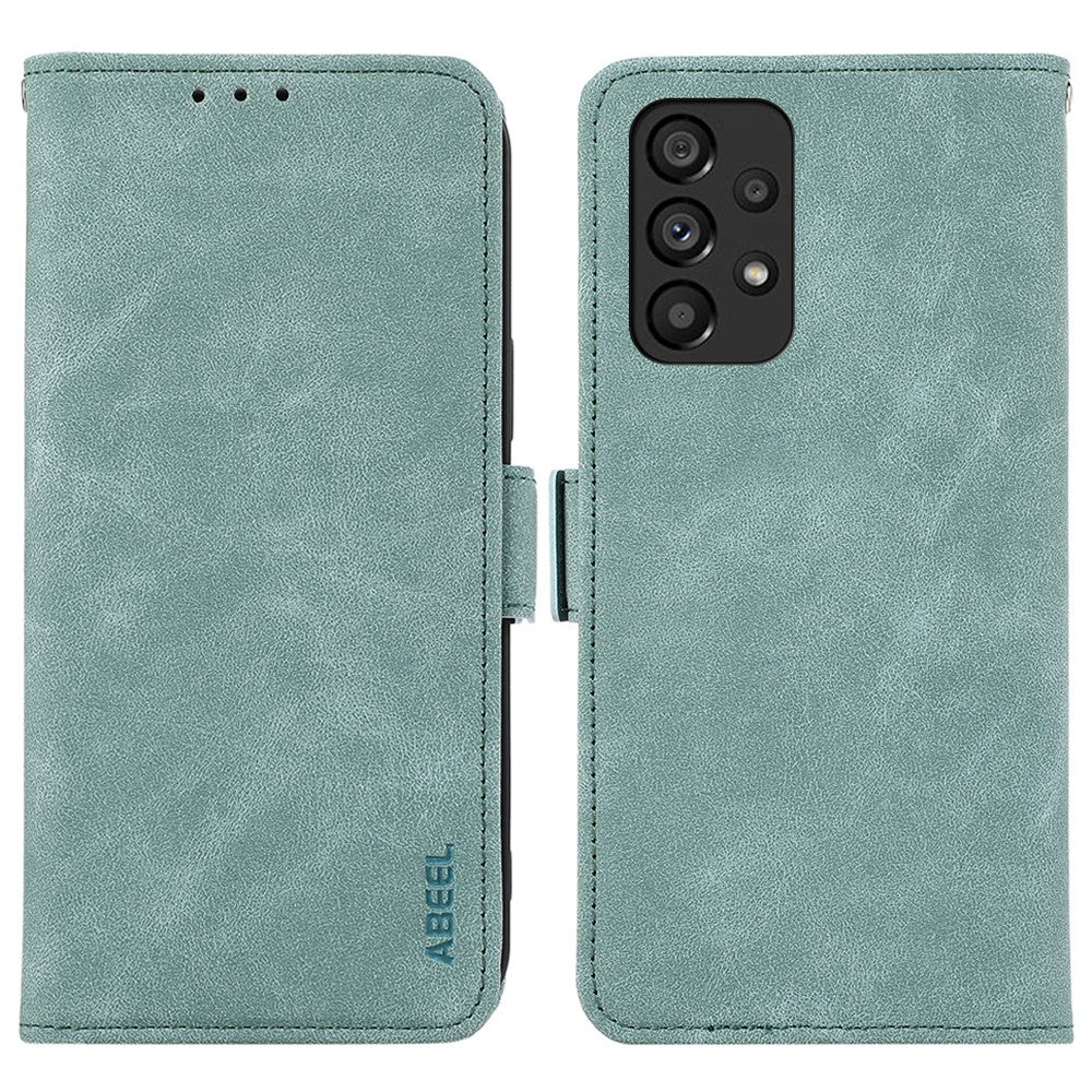 ABEEL For Samsung Galaxy A52 4G / 5G / A52s 5G Case RFID Blocking Wallet Phone Leather Cover