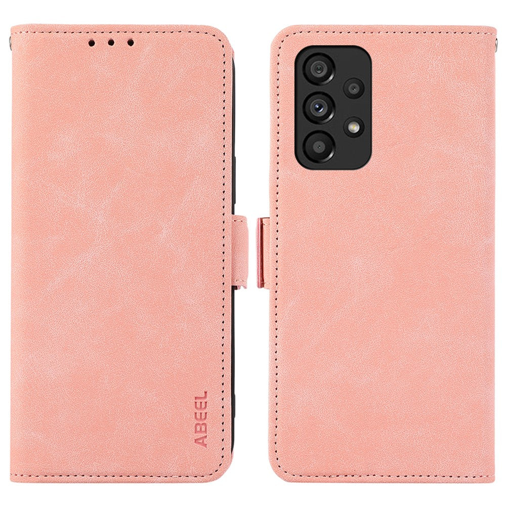 ABEEL For Samsung Galaxy A52 4G / 5G / A52s 5G Case RFID Blocking Wallet Phone Leather Cover