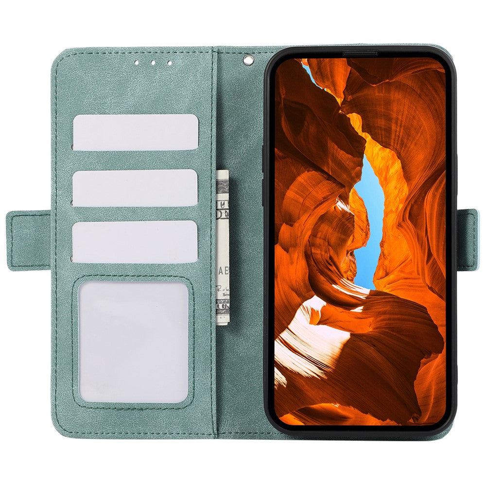 ABEEL Til Samsung Galaxy S22 5G Cover RFID-blokerende kortlommer Læderpung-cover