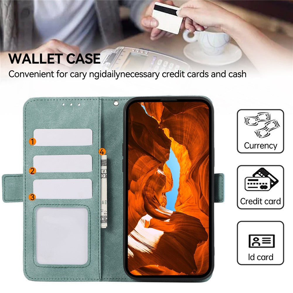 ABEEL Til Samsung Galaxy S22 5G Cover RFID-blokerende kortlommer Læderpung-cover