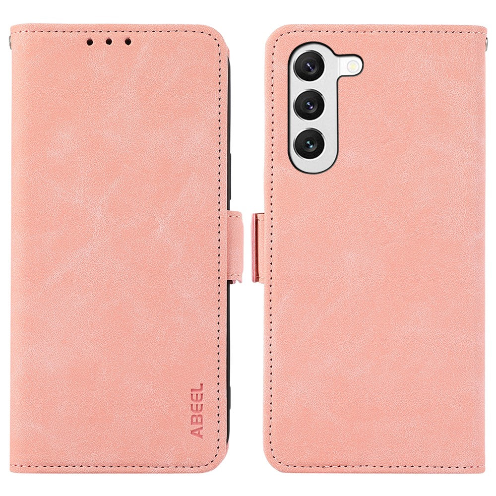 ABEEL Til Samsung Galaxy S22 5G Cover RFID-blokerende kortlommer Læderpung-cover