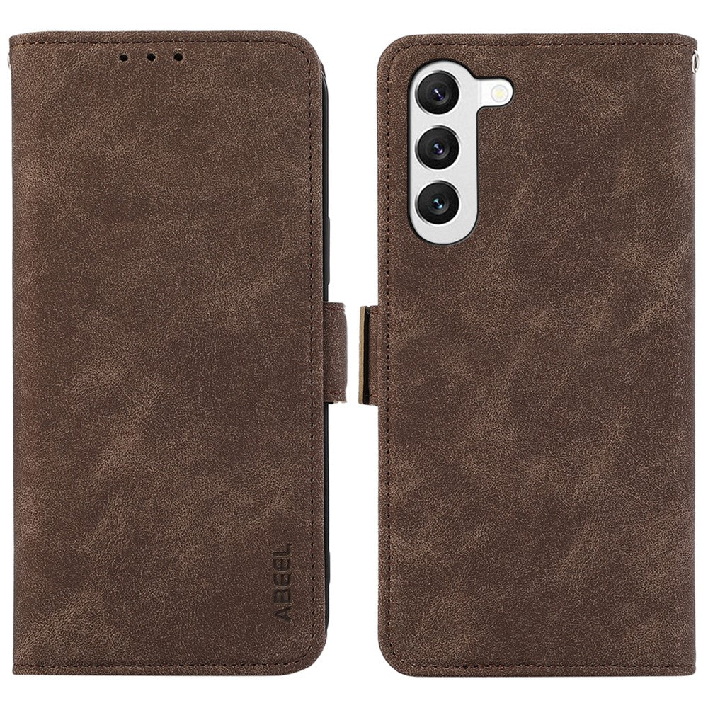ABEEL Til Samsung Galaxy S22 5G Cover RFID-blokerende kortlommer Læderpung-cover