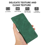 ABEEL For Samsung Galaxy S25+ / S24+ Phone Case Side Magnetic Clasp RFID Blocking Wallet Leather Cover