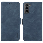 ABEEL For Samsung Galaxy S21+ 5G Case PU Leather Magnetic Clasp Protect RFID Blocking Phone Cover