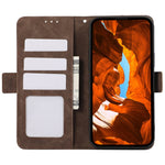 ABEEL Til Samsung Galaxy S21 Ultra 5G Pung Telefoncover Anti-fald RFID Blokerende Lædercover