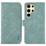 ABEEL Til Samsung Galaxy S21 Ultra 5G Pung Telefoncover Anti-fald RFID Blokerende Lædercover