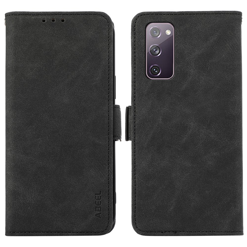 ABEEL For Samsung Galaxy S20 FE/S20 FE 5G/ S20 FE 2022/S20 Lite Magnetic Case RFID Blocking Folio Flip Style Phone Cover