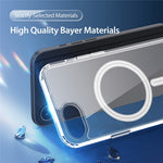 DUX DUCIS Clin Series Phone Case for iPhone 17th / 16th Clear Case Compatible with MagSafe PC + TPU Phone Cover