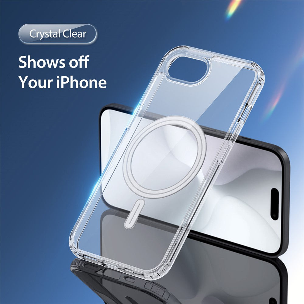 DUX DUCIS Clin Series Phone Case for iPhone 17th / 16th Clear Case Compatible with MagSafe PC + TPU Phone Cover