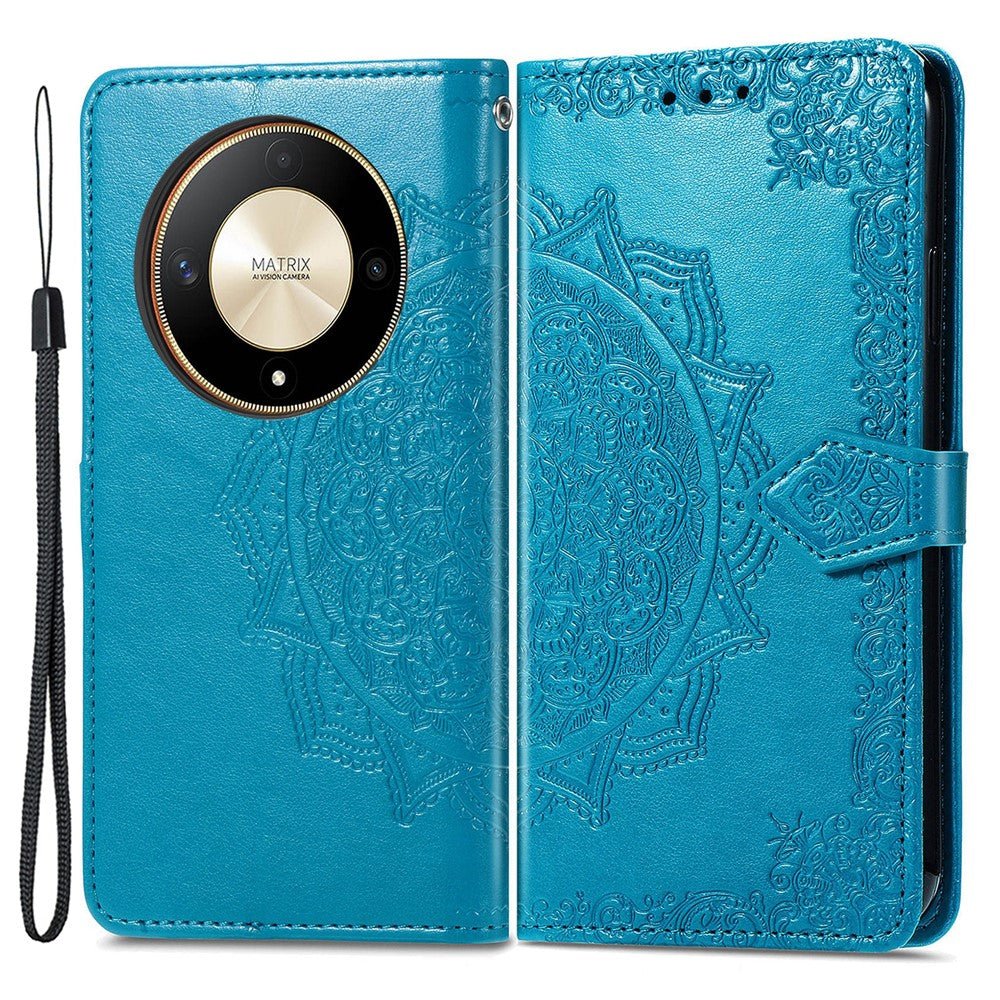 For Honor X9b 5G / Magic6 Lite 5G / X50 5G Case Mandala Flower Wallet Leather Phone Cover
