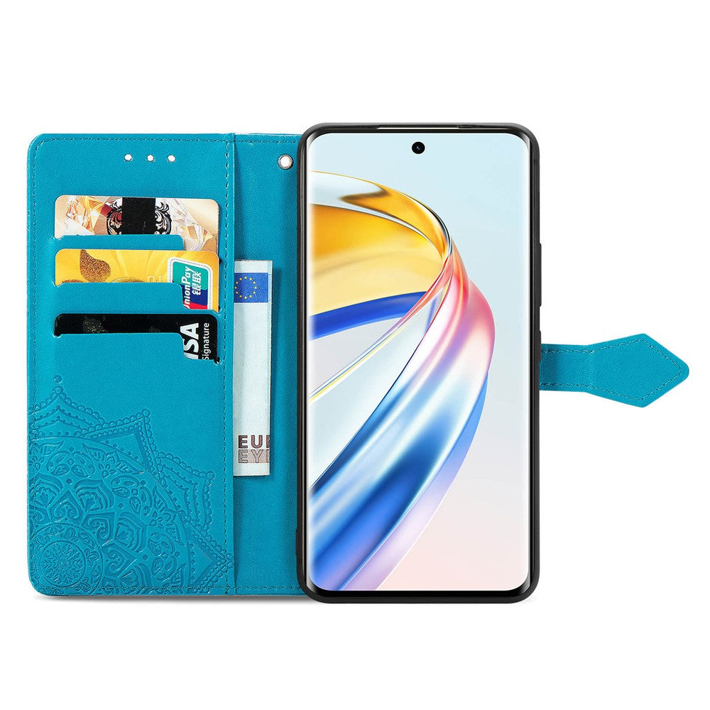 For Honor X9b 5G / Magic6 Lite 5G / X50 5G Case Mandala Flower Wallet Leather Phone Cover