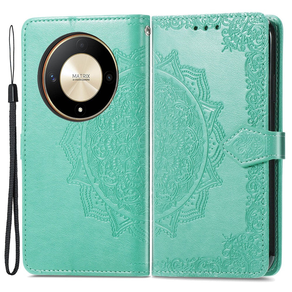 For Honor X9b 5G / Magic6 Lite 5G / X50 5G Case Mandala Flower Wallet Leather Phone Cover