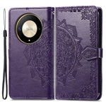 For Honor X9b 5G / Magic6 Lite 5G / X50 5G Case Mandala Flower Wallet Leather Phone Cover