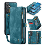 For Samsung Galaxy A25 5G (Global) (161mm) Phone Cases CASEME 008 Leather Cover with Detachable Wallet and Strap