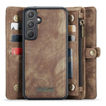 For Samsung Galaxy A55 5G Phone Cases CASEME 008 Leather Cover with Detachable Wallet and Strap
