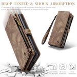 For Samsung Galaxy A55 5G Phone Cases CASEME 008 Leather Cover with Detachable Wallet and Strap