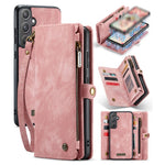 For Samsung Galaxy A55 5G Phone Cases CASEME 008 Leather Cover with Detachable Wallet and Strap