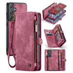 For Samsung Galaxy A55 5G Phone Cases CASEME 008 Leather Cover with Detachable Wallet and Strap