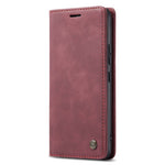 CASEME 013 Series For Xiaomi Redmi Note 13 Pro 4G / Poco M6 Pro 4G Leather Case Card Holder Phone Cover
