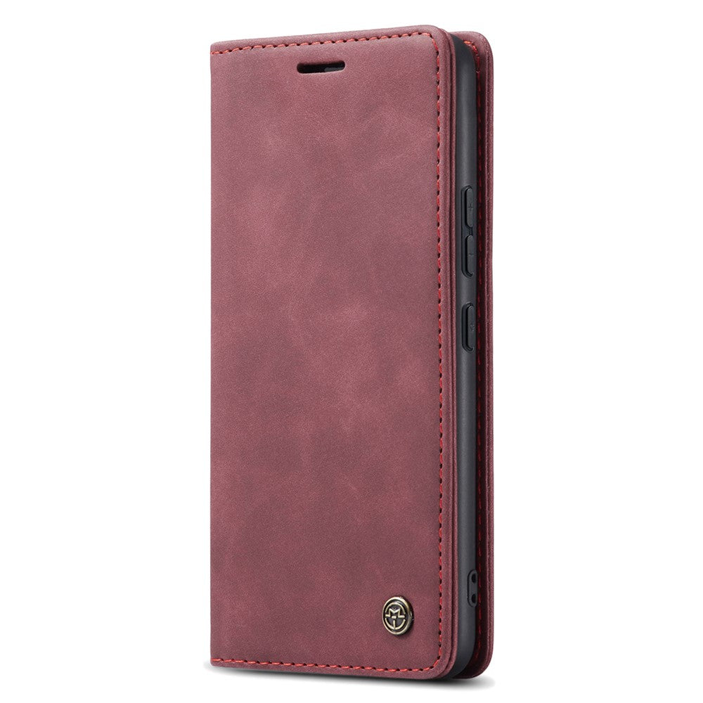 CASEME 013 Series For Xiaomi Redmi Note 13 Pro 4G / Poco M6 Pro 4G Leather Case Card Holder Phone Cover