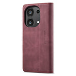 CASEME 013 Series For Xiaomi Redmi Note 13 Pro 4G / Poco M6 Pro 4G Leather Case Card Holder Phone Cover