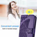 For Xiaomi 14 Ultra PU Leather Case Imprint Butterfly Flower Phone Cover