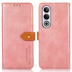 KHAZNEH För OnePlus Nord CE4 5G Magnetiskt Flipfodral i PU-läder Mobilmobilstativ