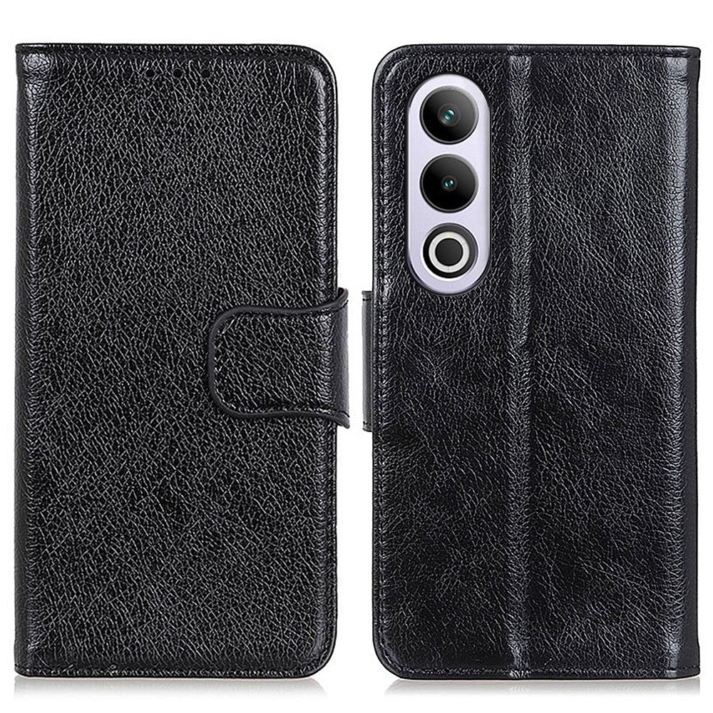 OnePlus Nord CE4 5G mobilskal Stativ Split Läder Nappa Textur Fodral