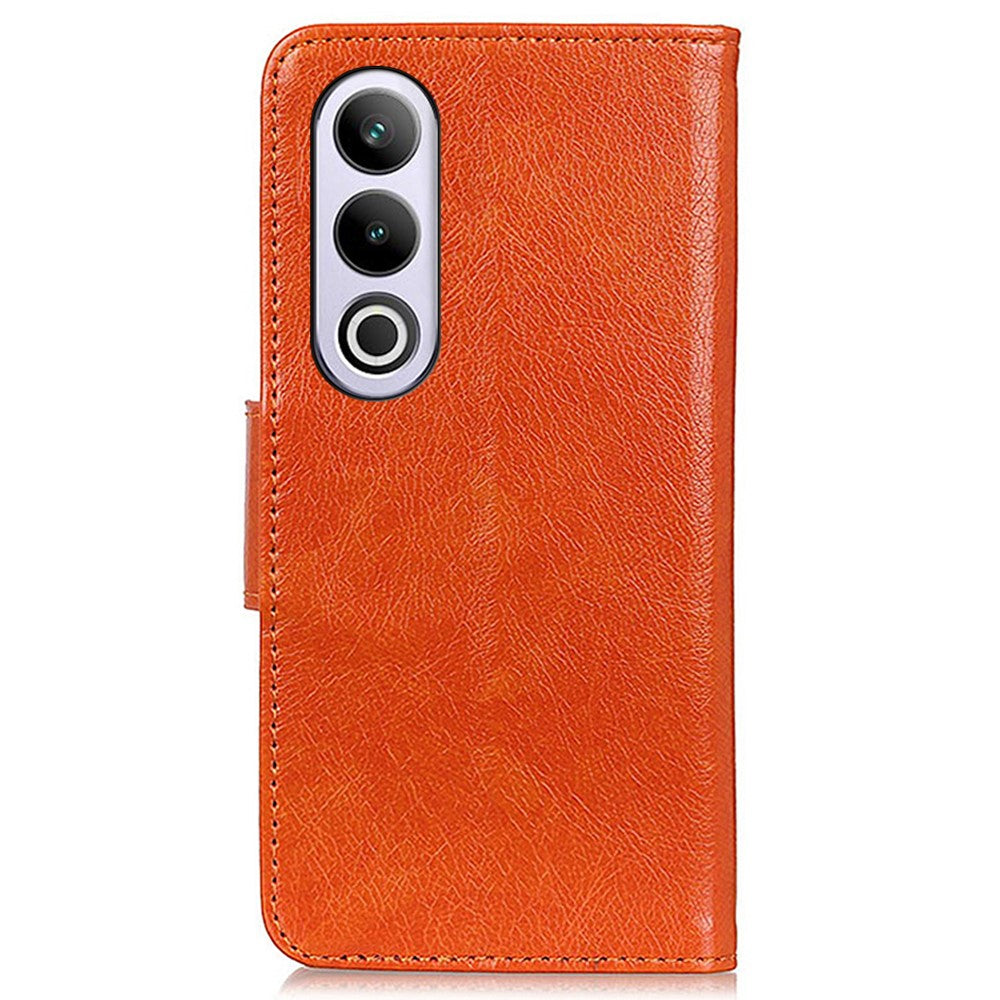 OnePlus Nord CE4 5G mobilskal Stativ Split Läder Nappa Textur Fodral