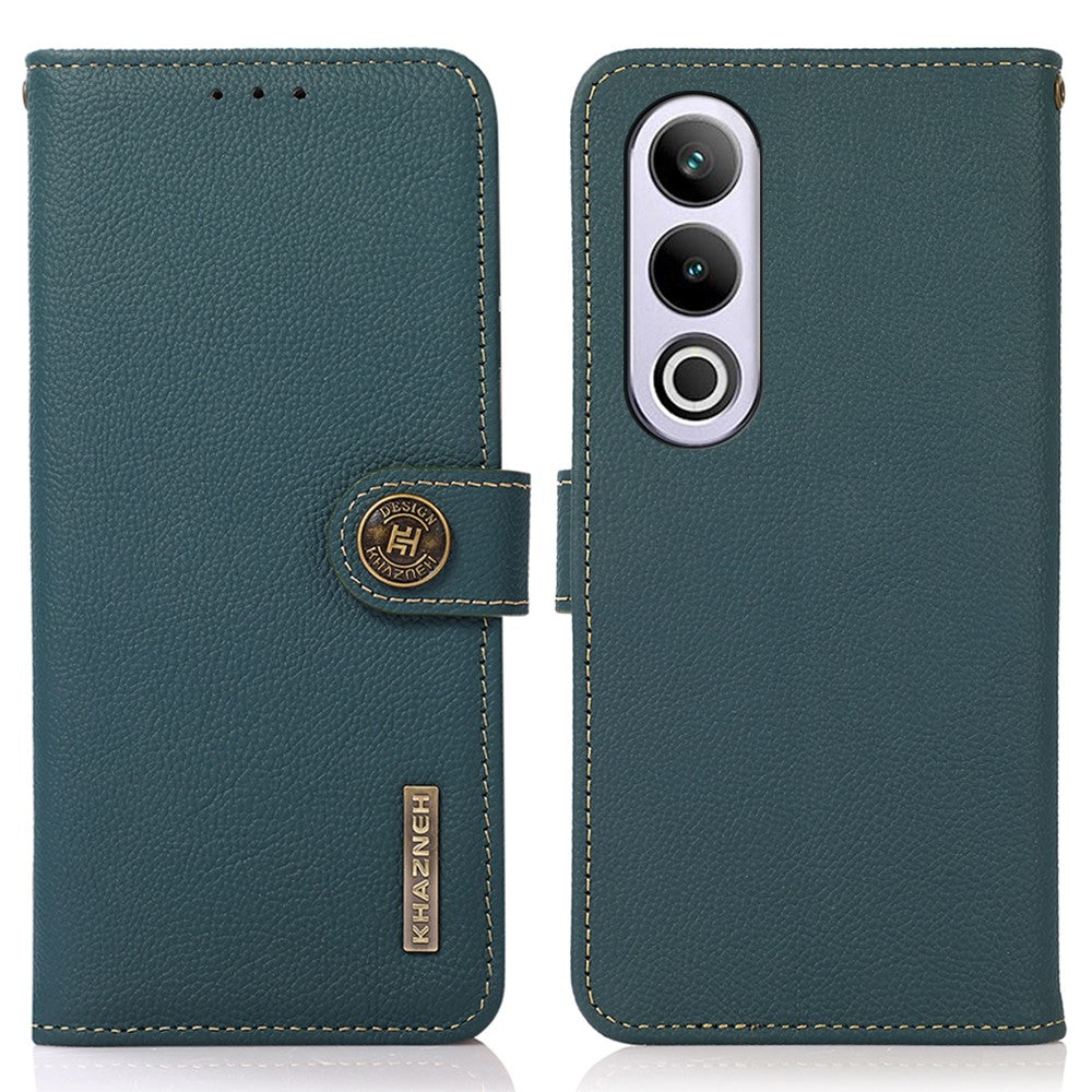 KHAZNEH For OnePlus Nord CE4 5G Case RFID Blocking Anti-Drop Phone Stand Cover