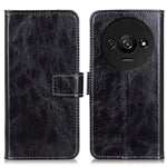 For Xiaomi Redmi A3 / Poco C61 4G PU Leather Case Cell Phone Back Cover Retro Phone Shell