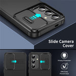 For Samsung Galaxy A54 5G Case PC+TPU Phone Cover with Slide Camera Protection