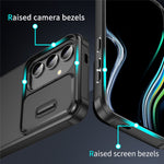 For Samsung Galaxy A54 5G Case PC+TPU Phone Cover with Slide Camera Protection