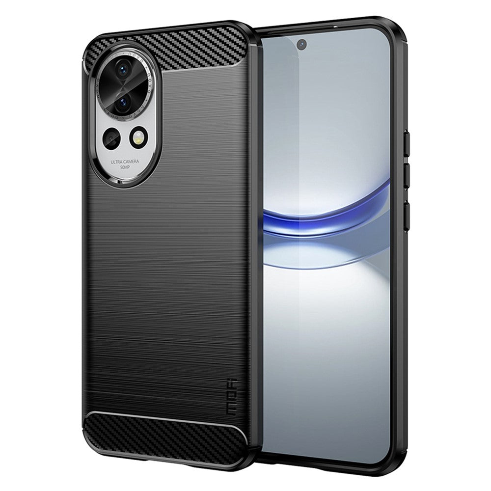 MOFI JK TPU Series-1 För Huawei Nova 12 5G mobilskal Borstat Stötdämpande Skal
