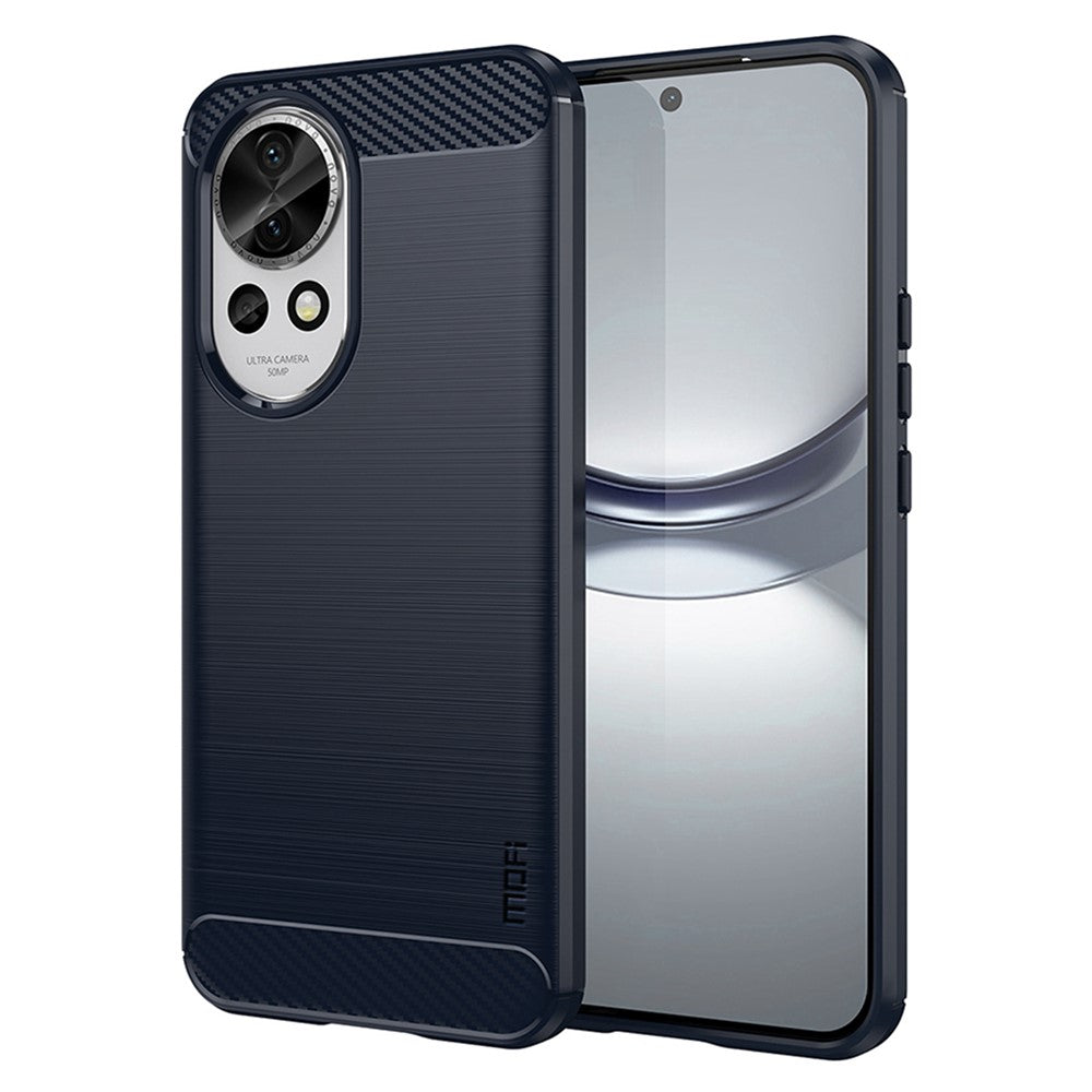 MOFI JK TPU Series-1 För Huawei Nova 12 5G mobilskal Borstat Stötdämpande Skal