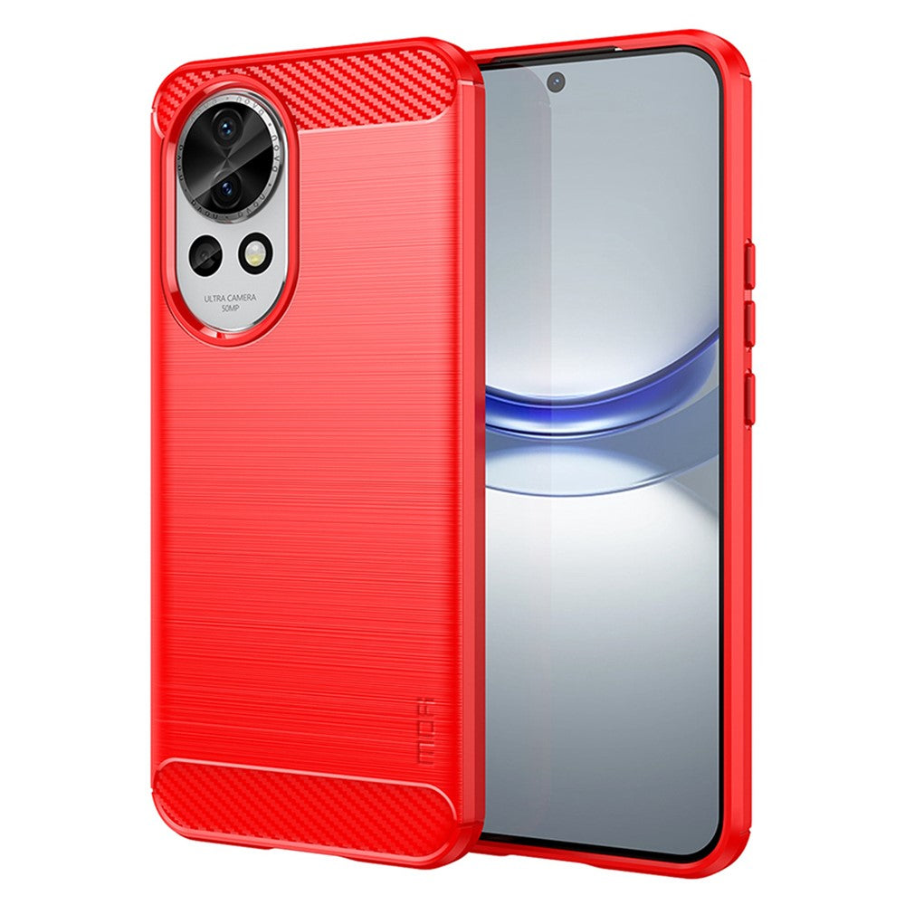 MOFI JK TPU Series-1 För Huawei Nova 12 5G mobilskal Borstat Stötdämpande Skal