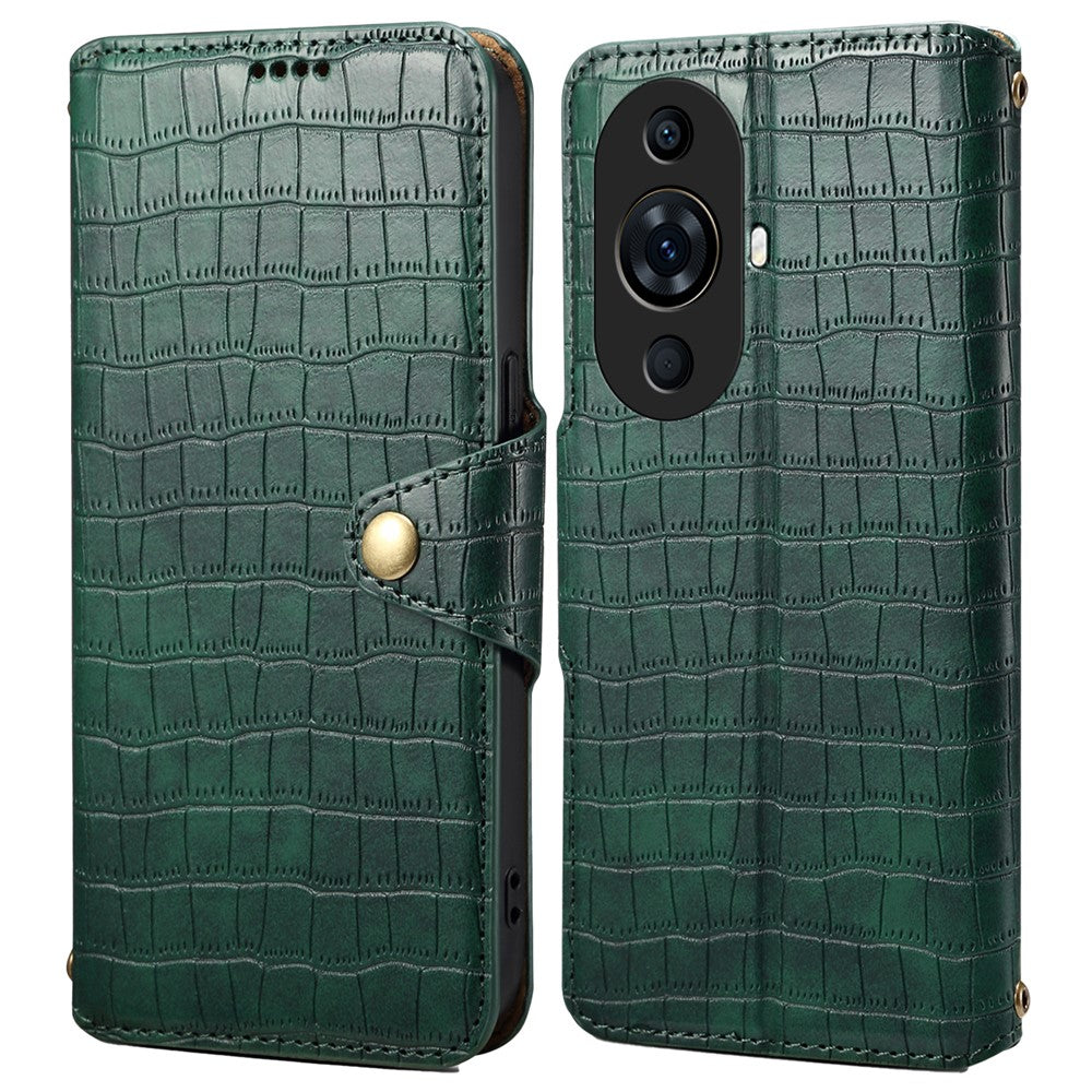 Phone Cover for Huawei nova 11 Pro / nova 11 Ultra Wallet Crocodile Texture Leather Case