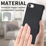 Y1 For iPhone 7 / 8 / SE (2020) / SE (2022) Case Litchi Texture Drop Proof PU Leather Coated PC Phone Cover